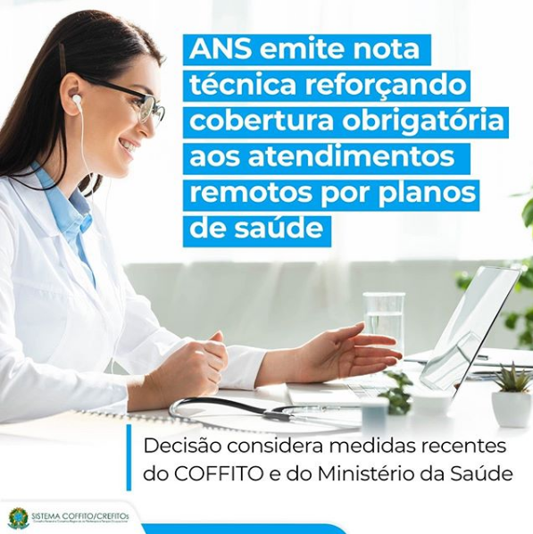 ANS emite nota técnica reforçando cobertura obrigatória aos atendimentos remotos por planos de saúde